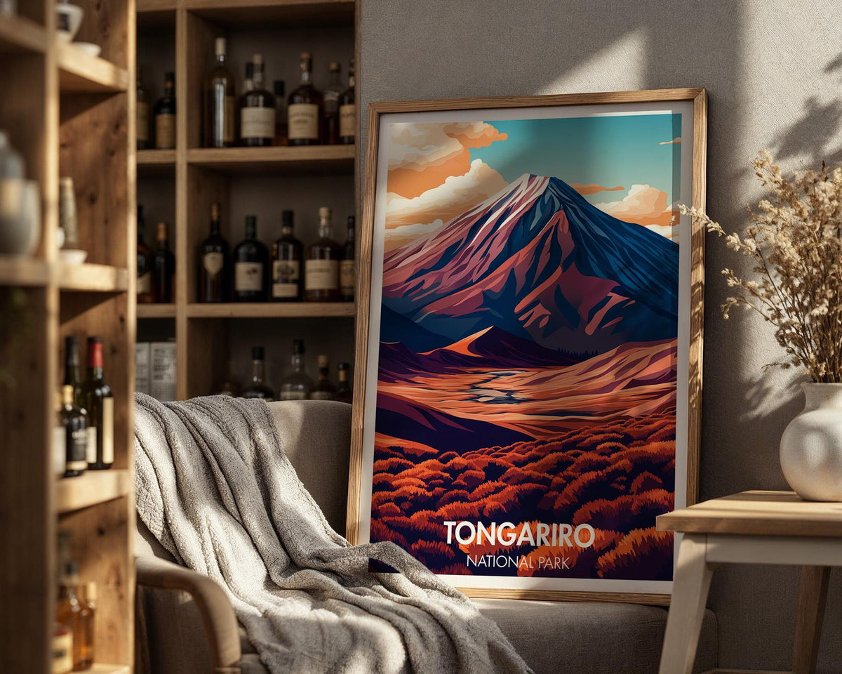 Tongariro National Park Poster - WanderWall