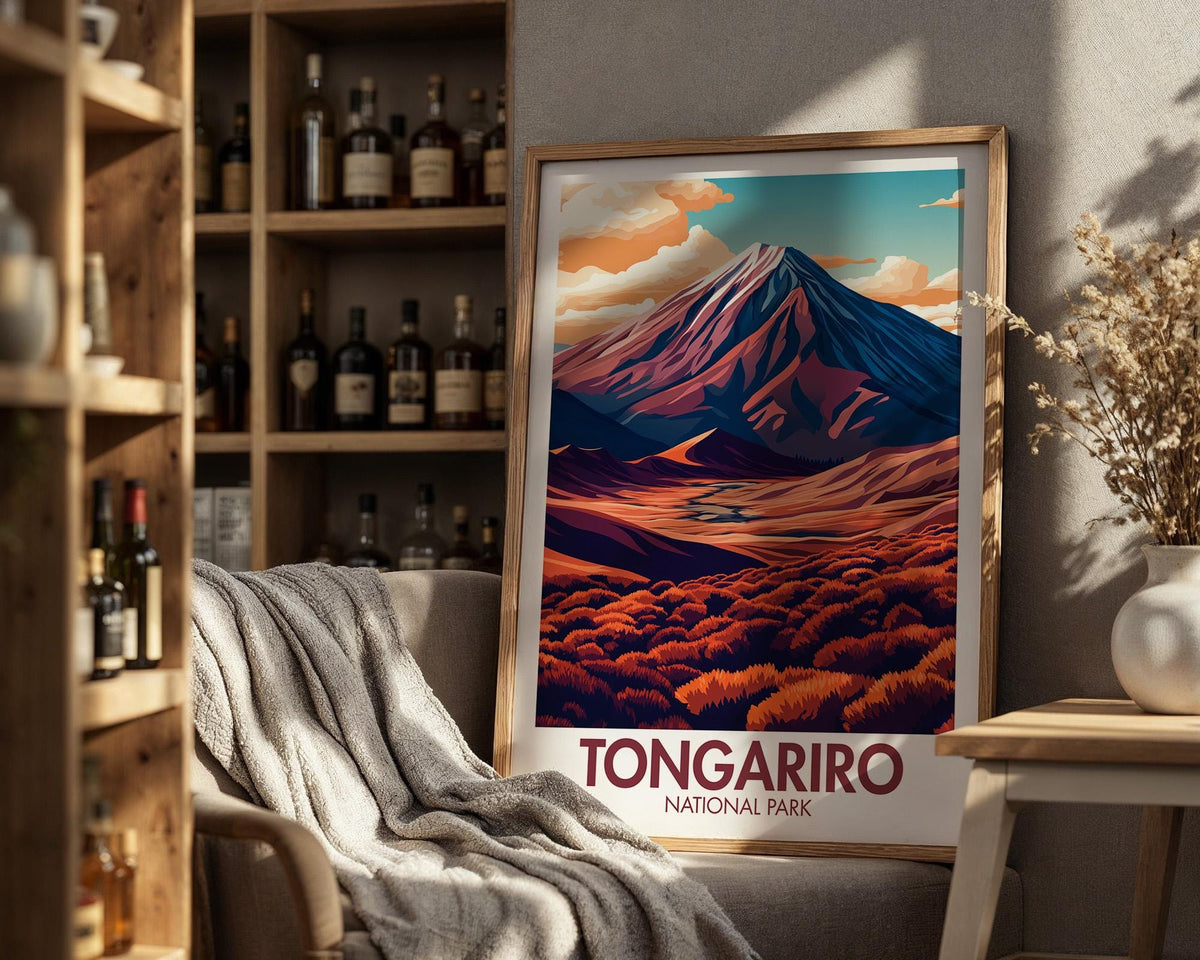 Tongariro National Park Poster - WanderWall