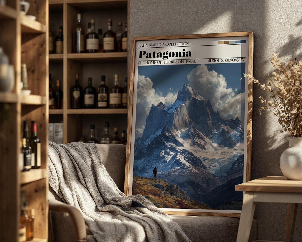 Torres Del Paine Patagonia Poster - WanderWall