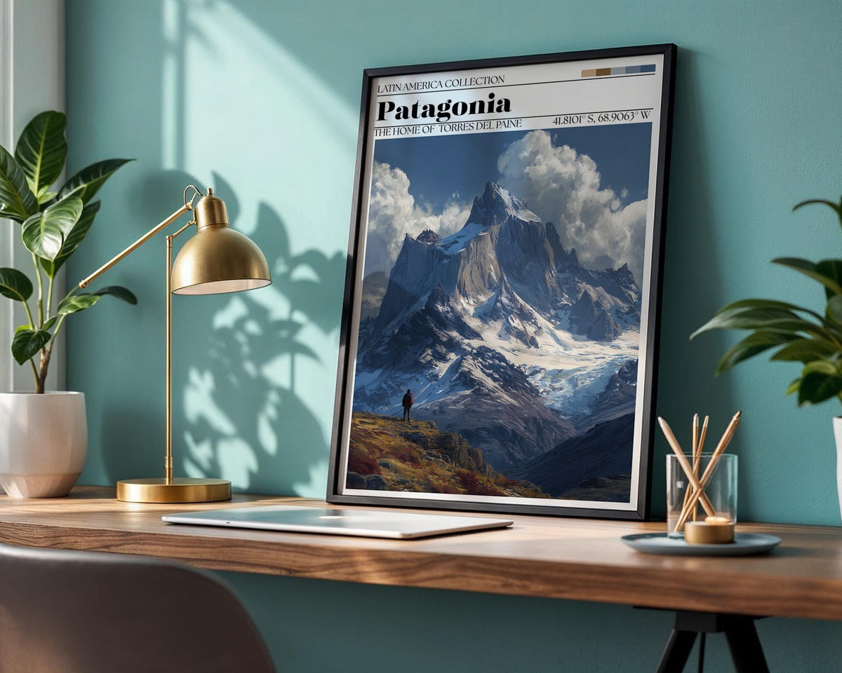 Torres Del Paine Patagonia Poster - WanderWall