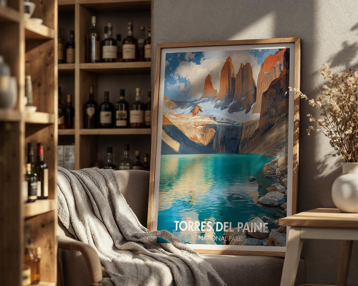 Torres Del Paine Poster - WanderWall