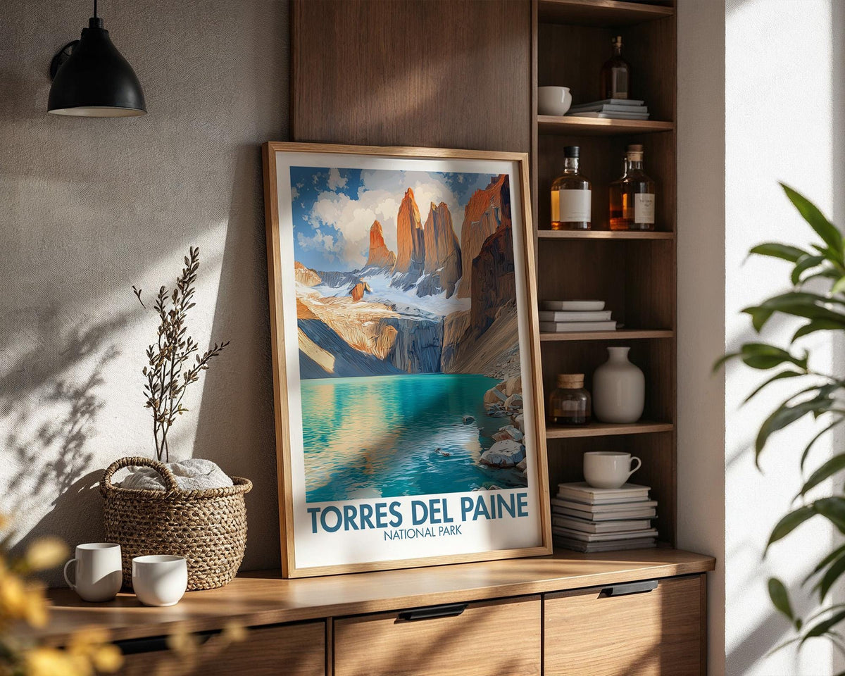 Torres Del Paine Poster - WanderWall