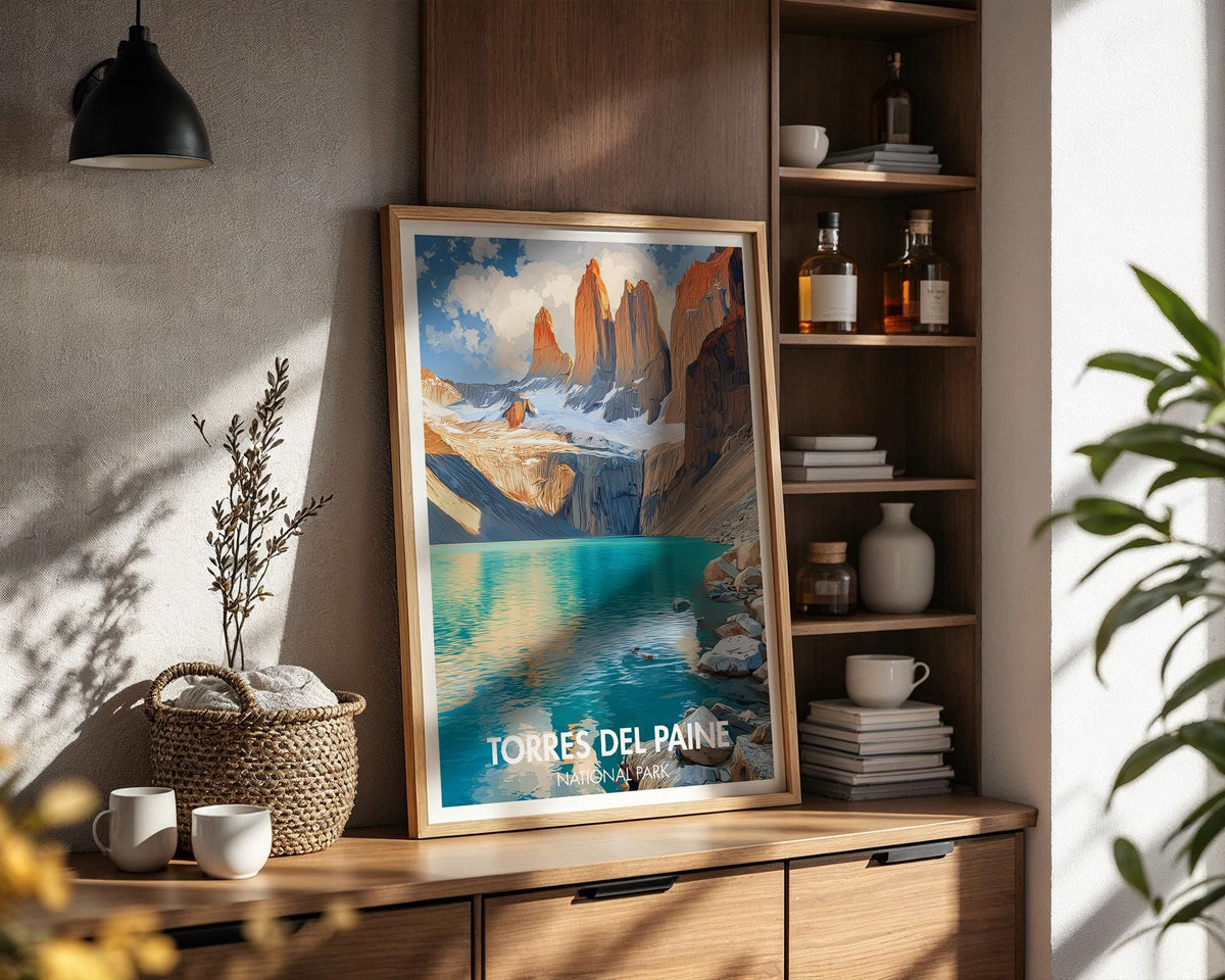 Torres Del Paine Poster - WanderWall