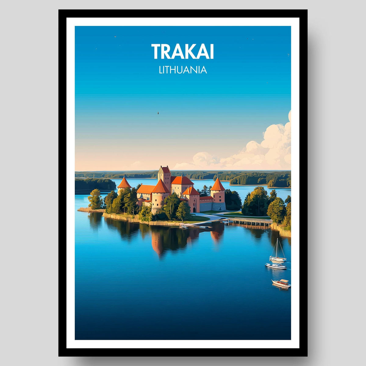 Trakai Poster - WanderWall