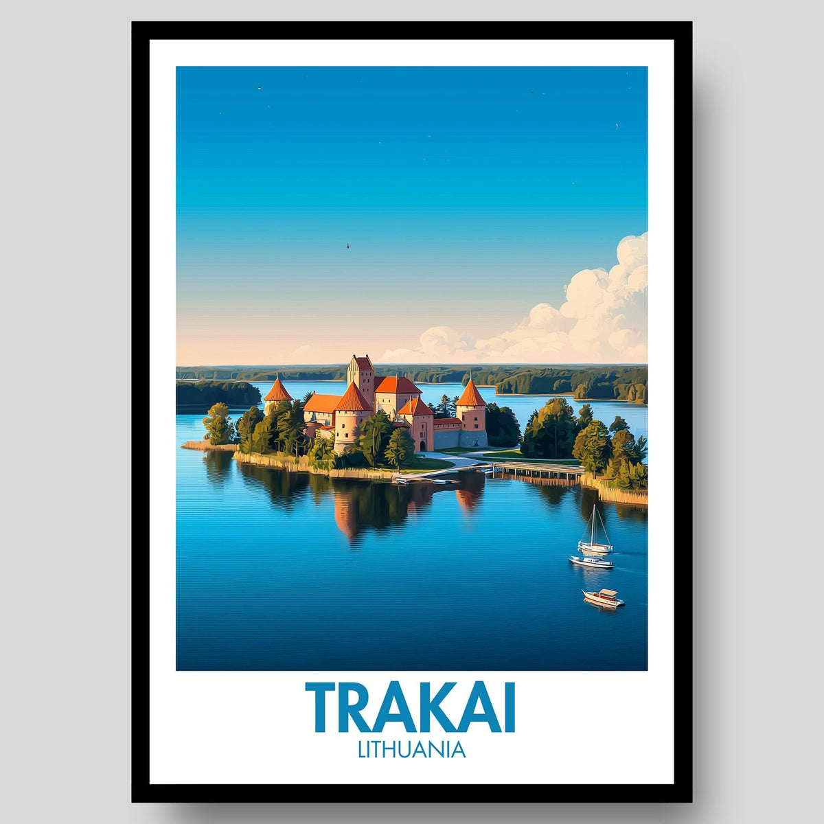 Trakai Poster - WanderWall