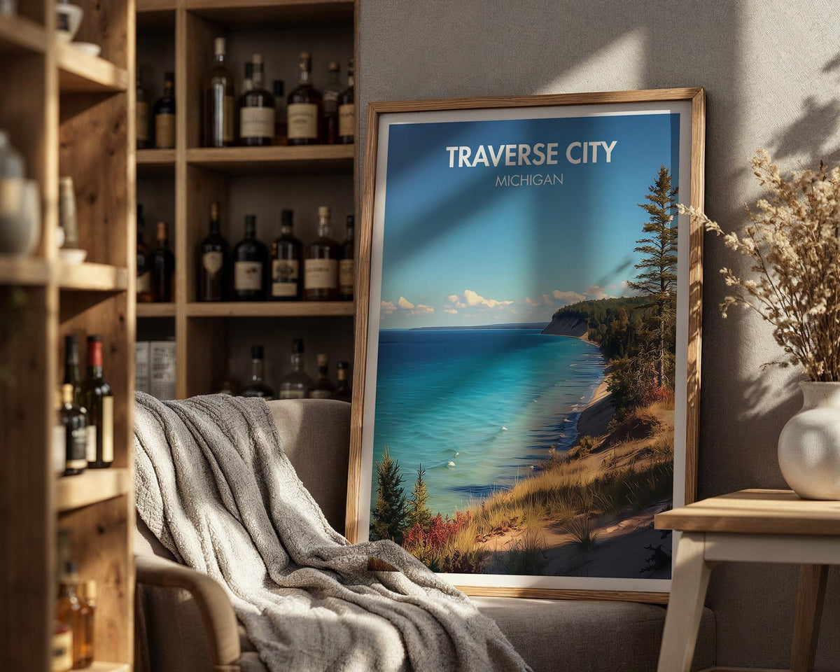 Traverse City Poster - WanderWall