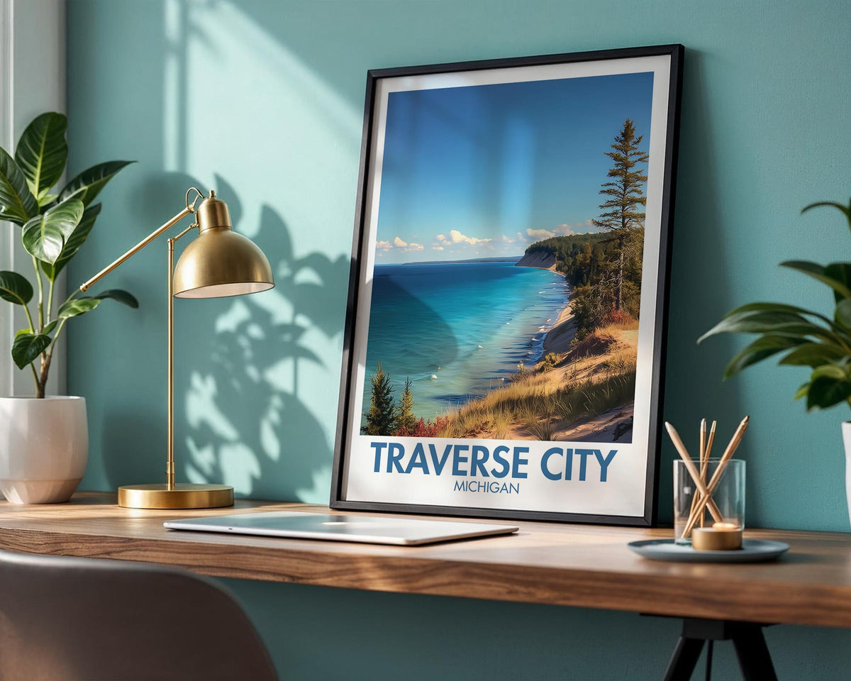 Traverse City Poster - WanderWall