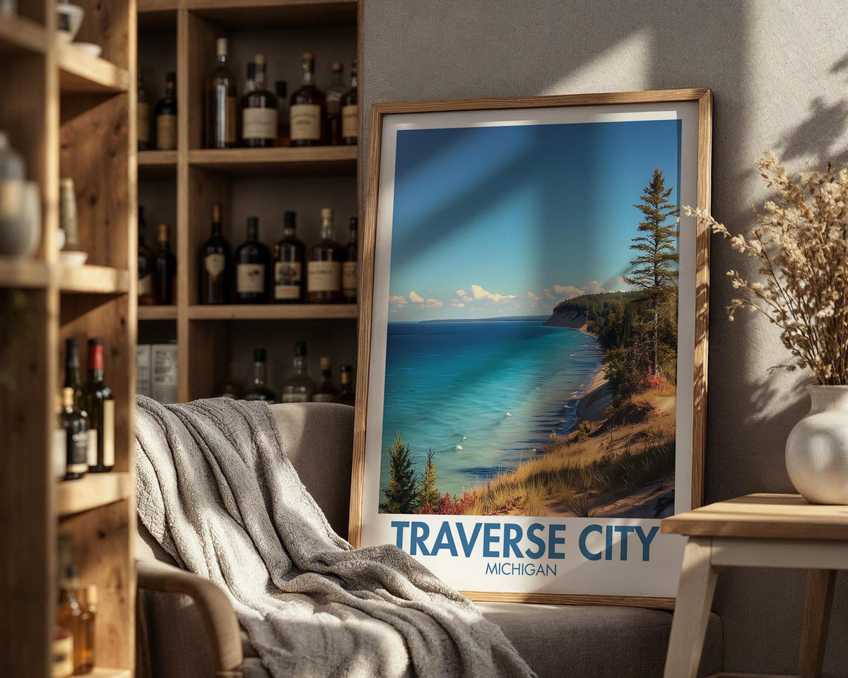 Traverse City Poster - WanderWall