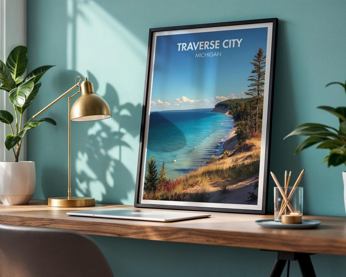 Traverse City Poster - WanderWall