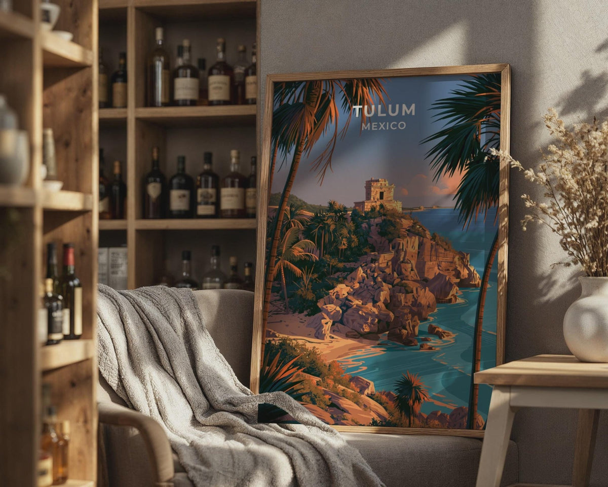 Tulum Poster - WanderWall