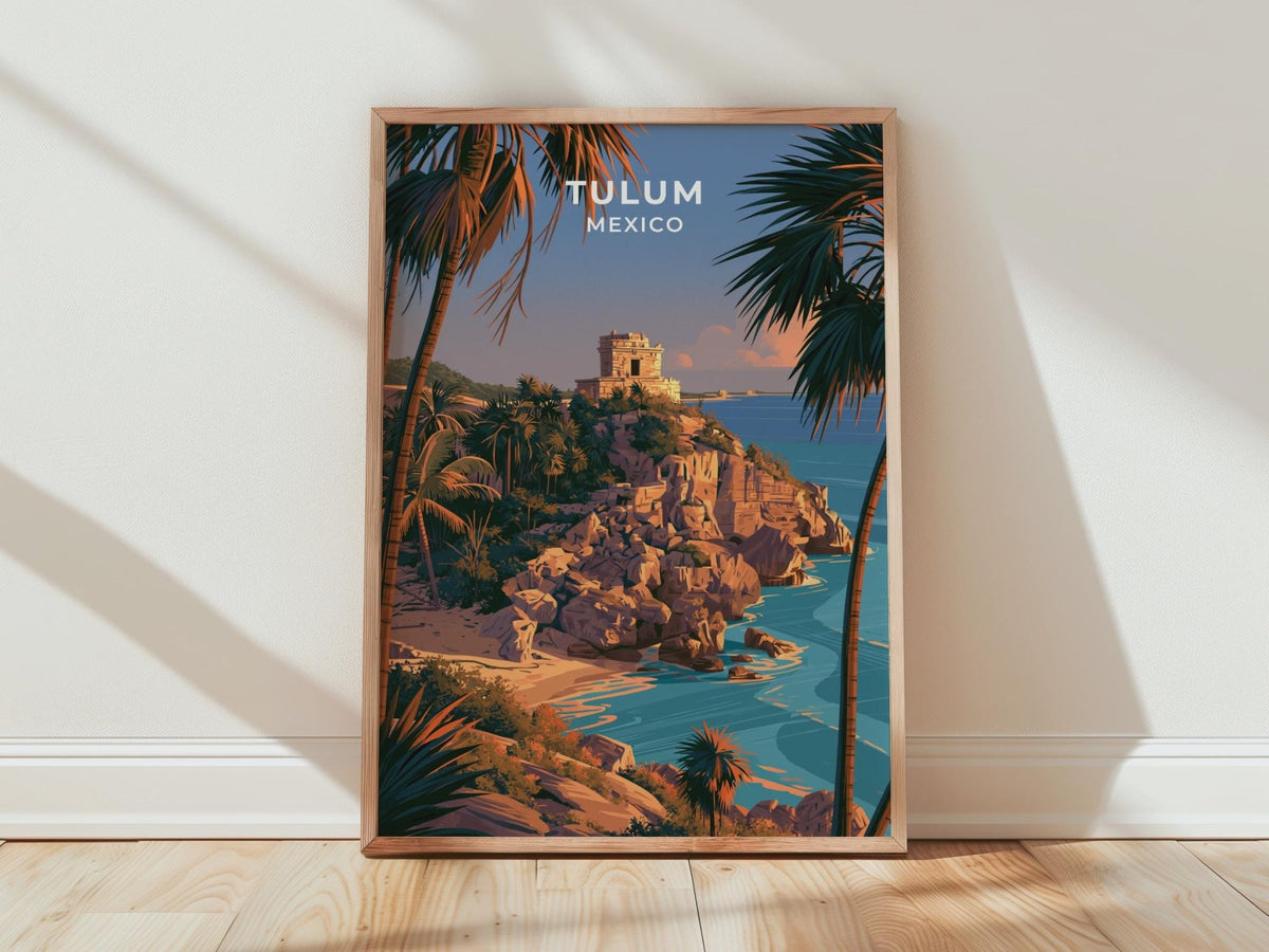 Tulum Poster - WanderWall