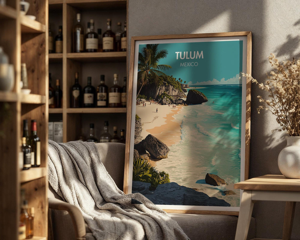 Tulum Poster - WanderWall
