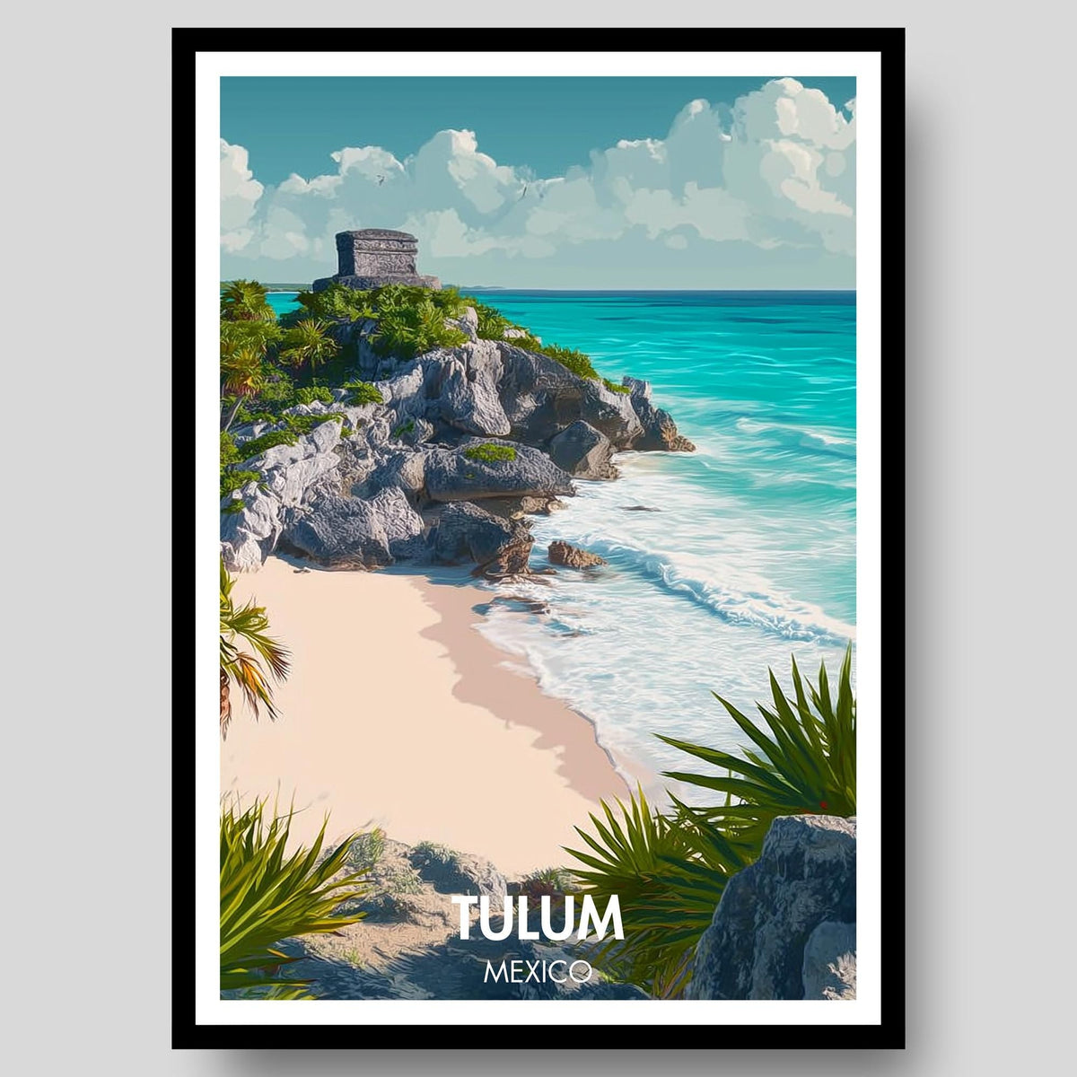Tulum Poster - WanderWall