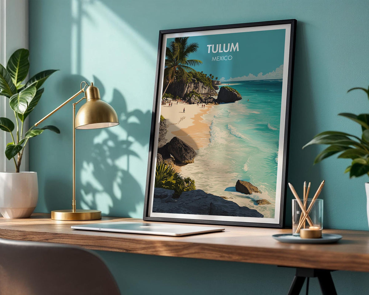 Tulum Poster - WanderWall