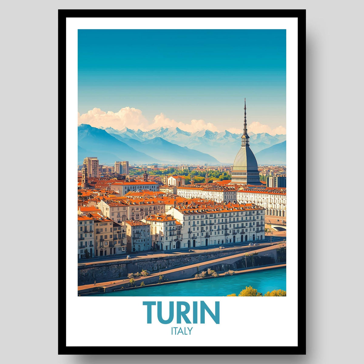 Turin Poster - WanderWall