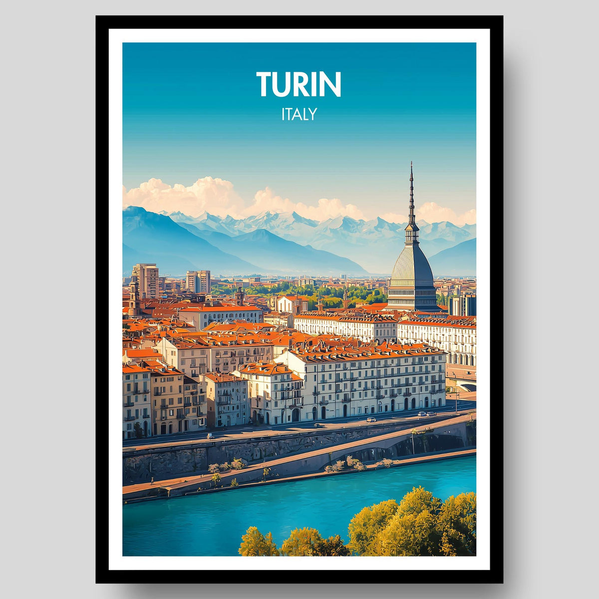 Turin Poster - WanderWall