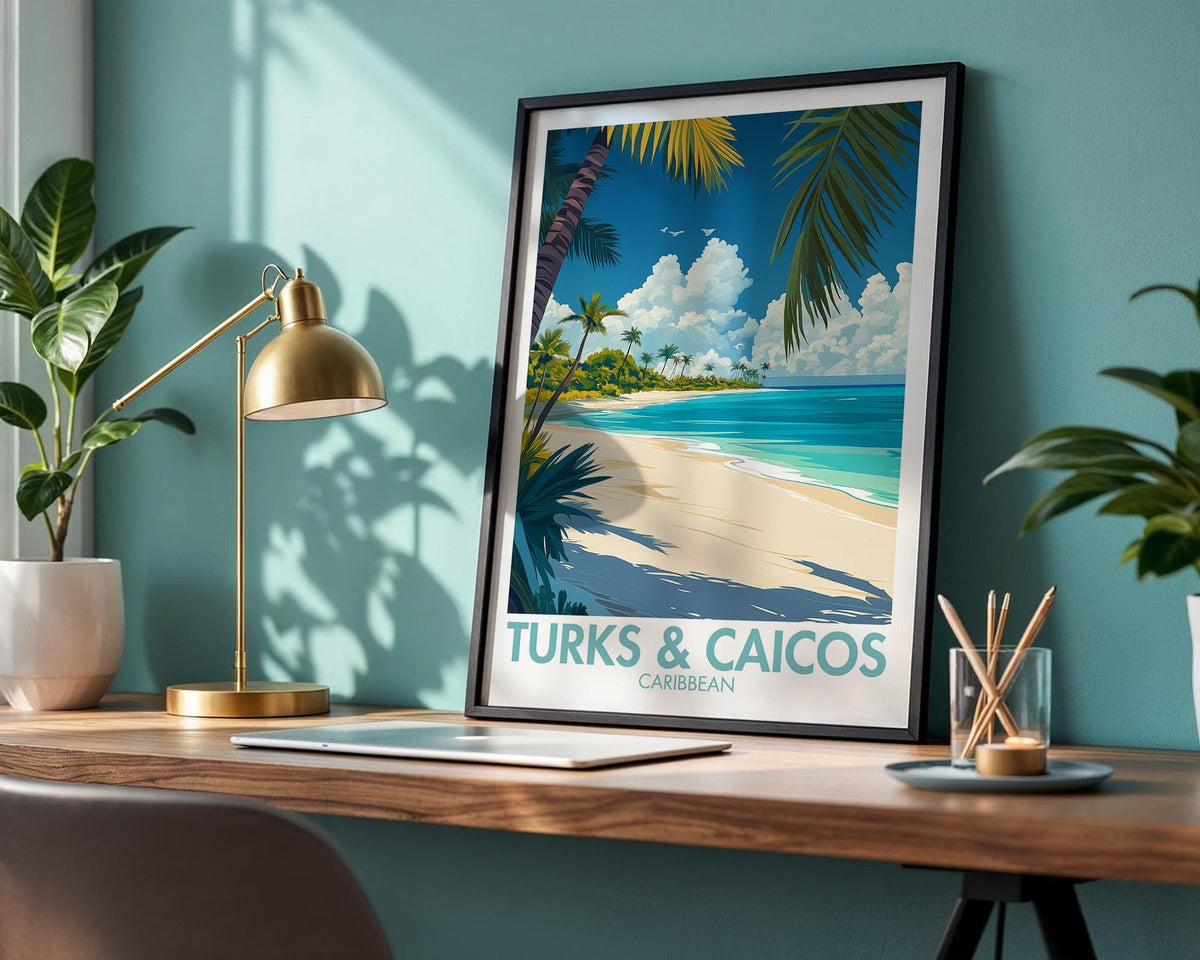 Turks And Caicos Poster - WanderWall