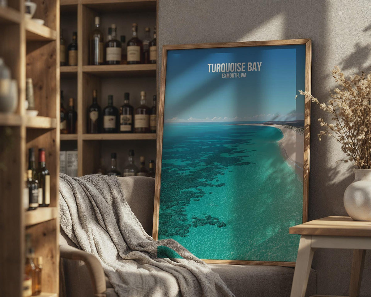 Turquoise Bay Exmouth WA Print Wall Art - WanderWall