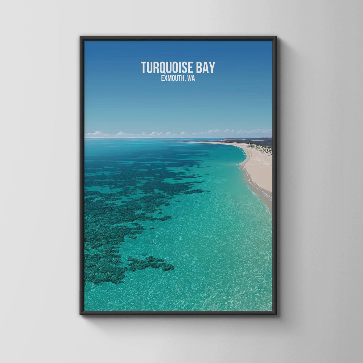 Turquoise Bay Exmouth WA Print Wall Art - WanderWall