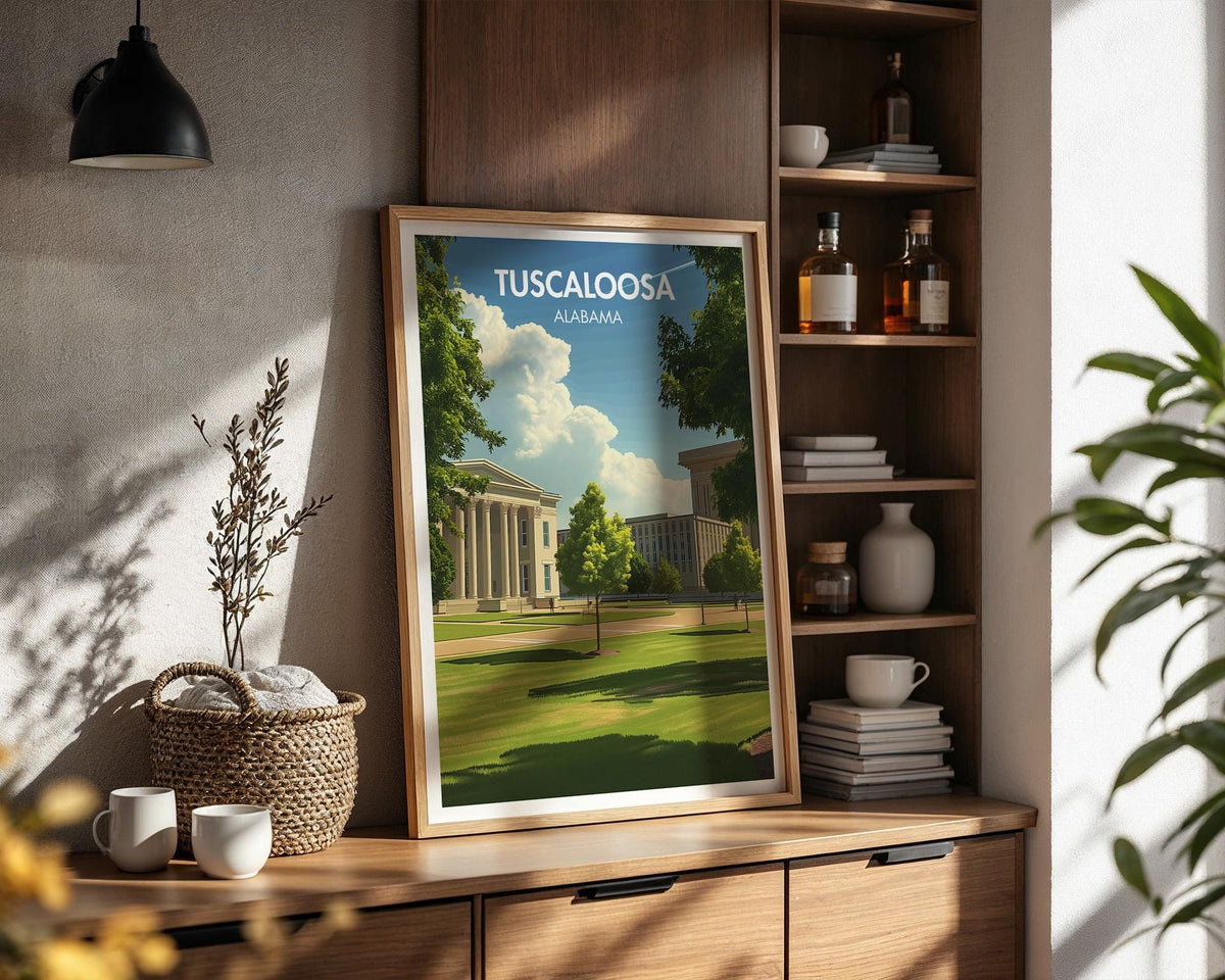 Tuscaloosa Poster - WanderWall