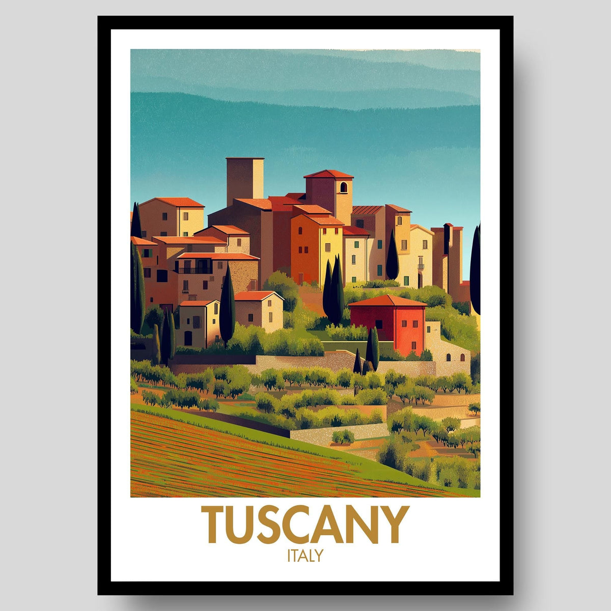 Tuscany Poster - WanderWall