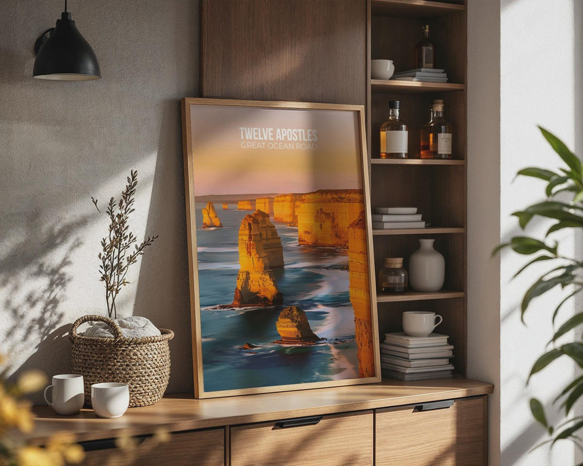 Twelve Apostles Great Ocean Road Poster Print Wall Art - WanderWall