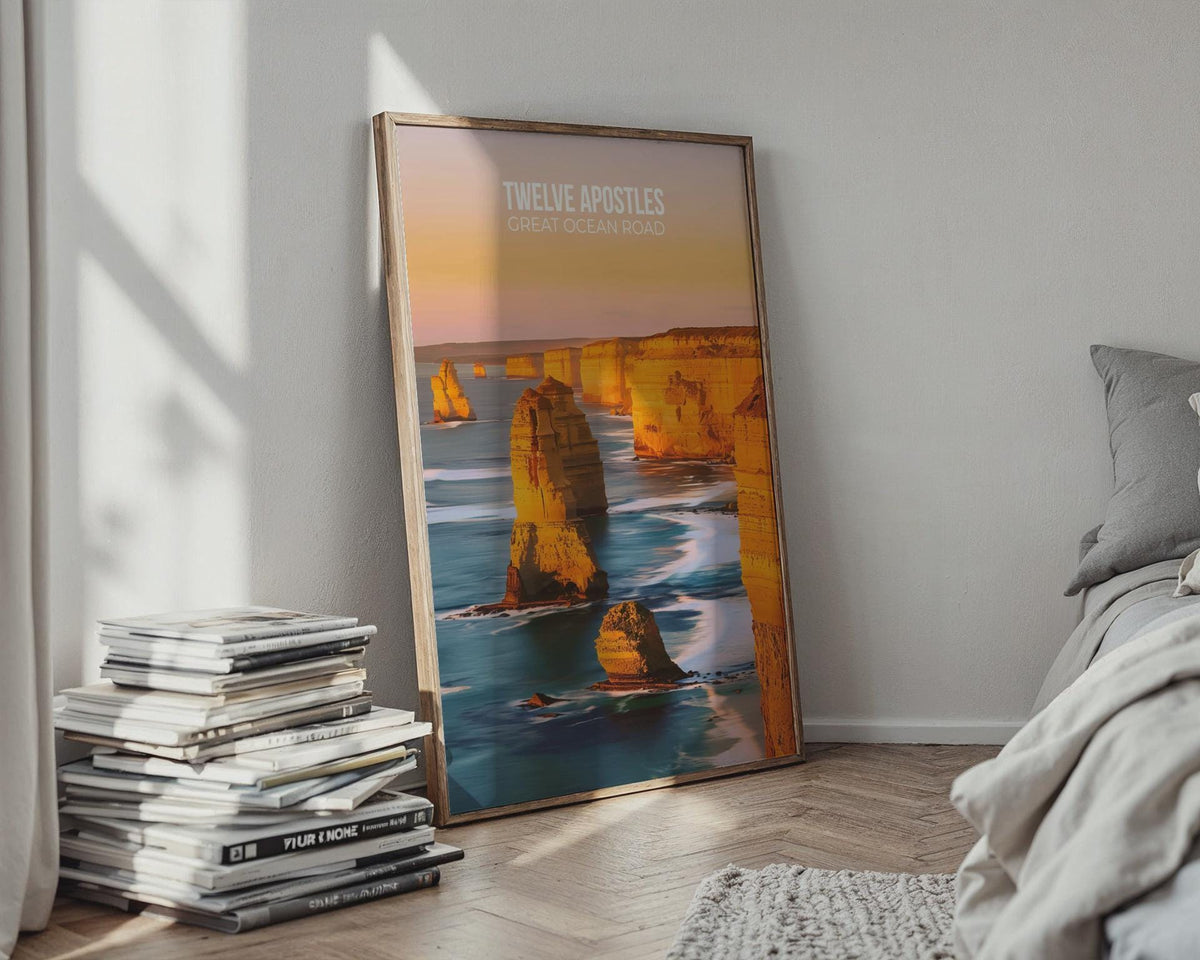 Twelve Apostles Great Ocean Road Poster Print Wall Art - WanderWall