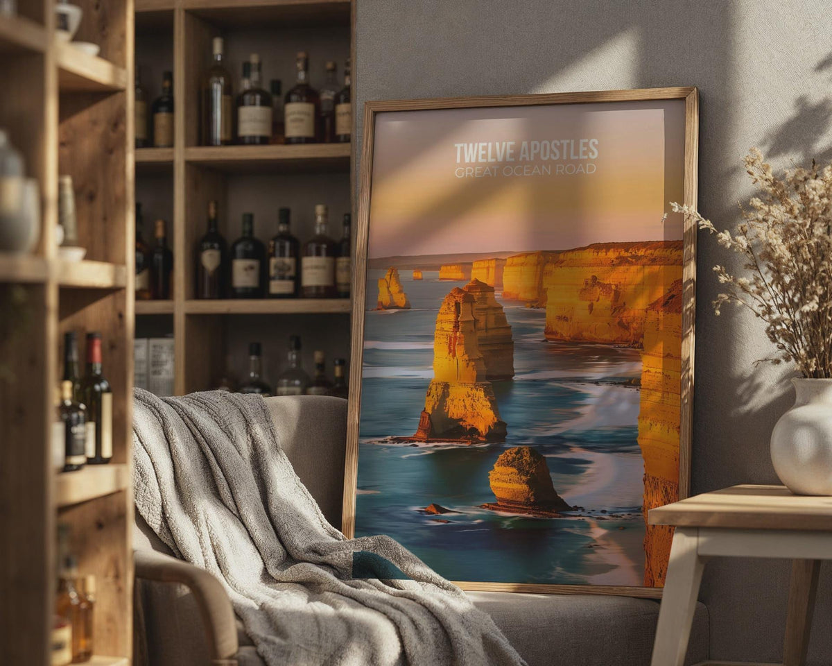 Twelve Apostles Great Ocean Road Poster Print Wall Art - WanderWall