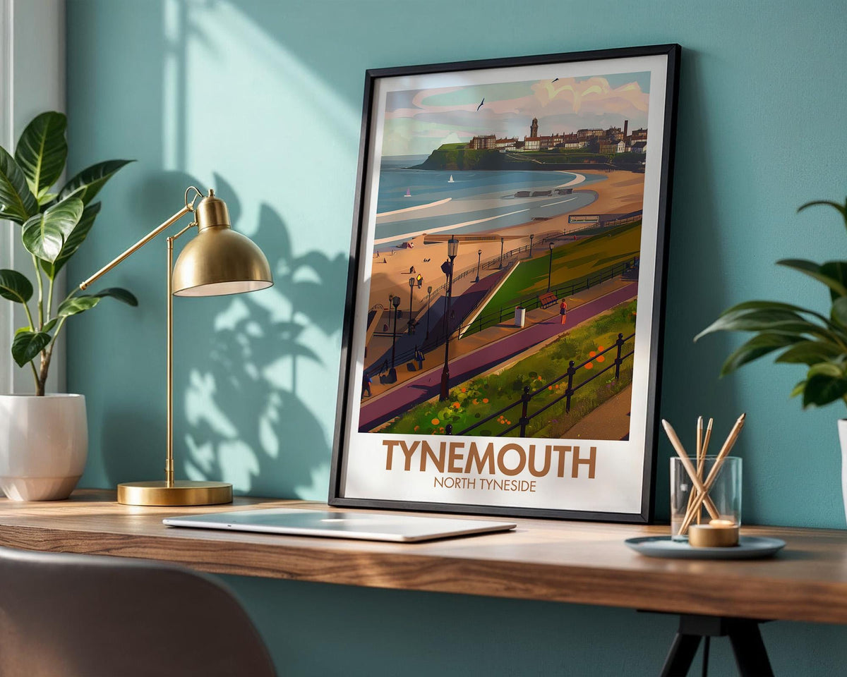 Tynemouth Poster - WanderWall