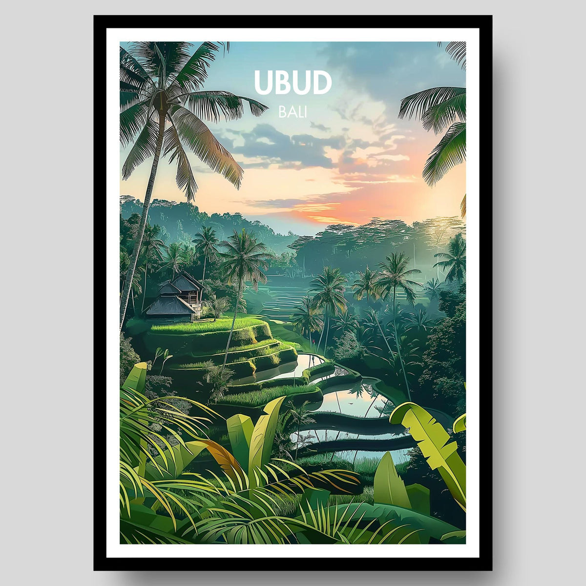 Ubud Poster - WanderWall