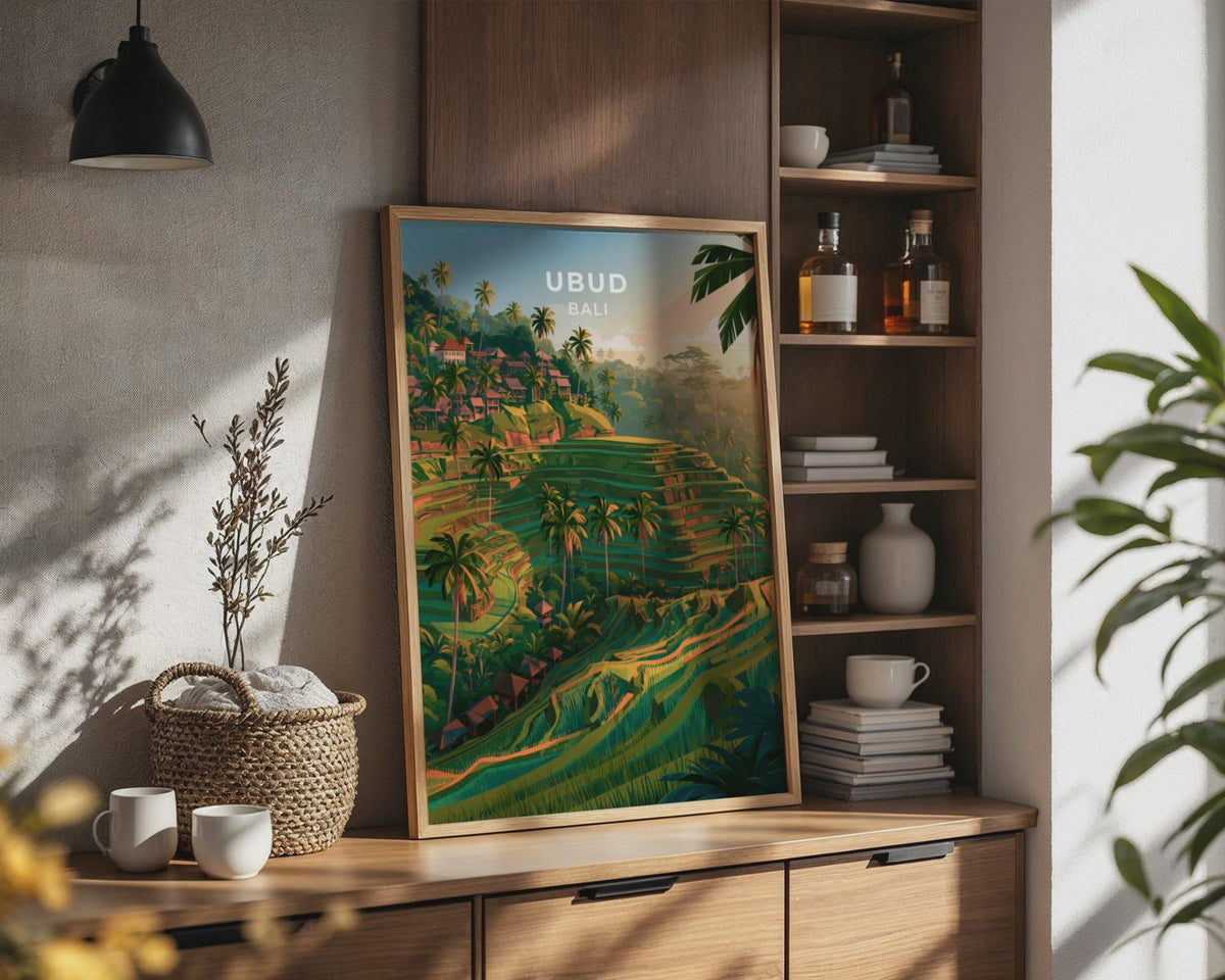 Ubud Poster - WanderWall