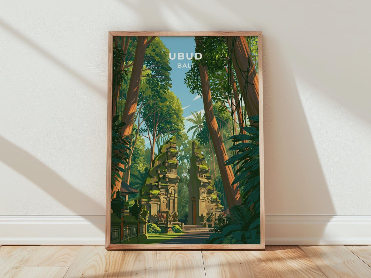 Ubud Poster - WanderWall