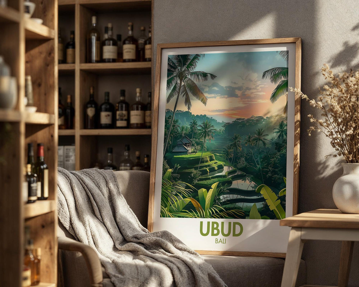 Ubud Poster - WanderWall
