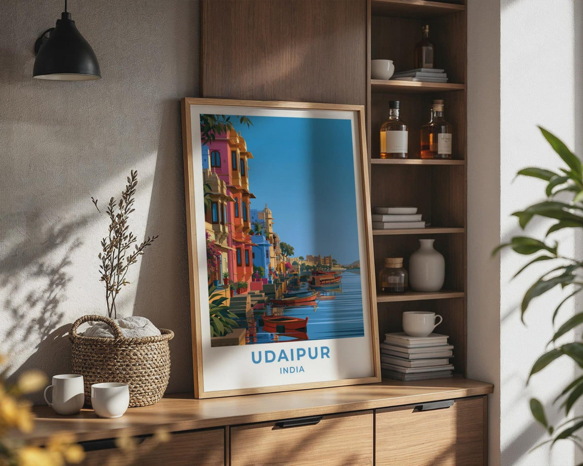 Udaipur Poster - WanderWall