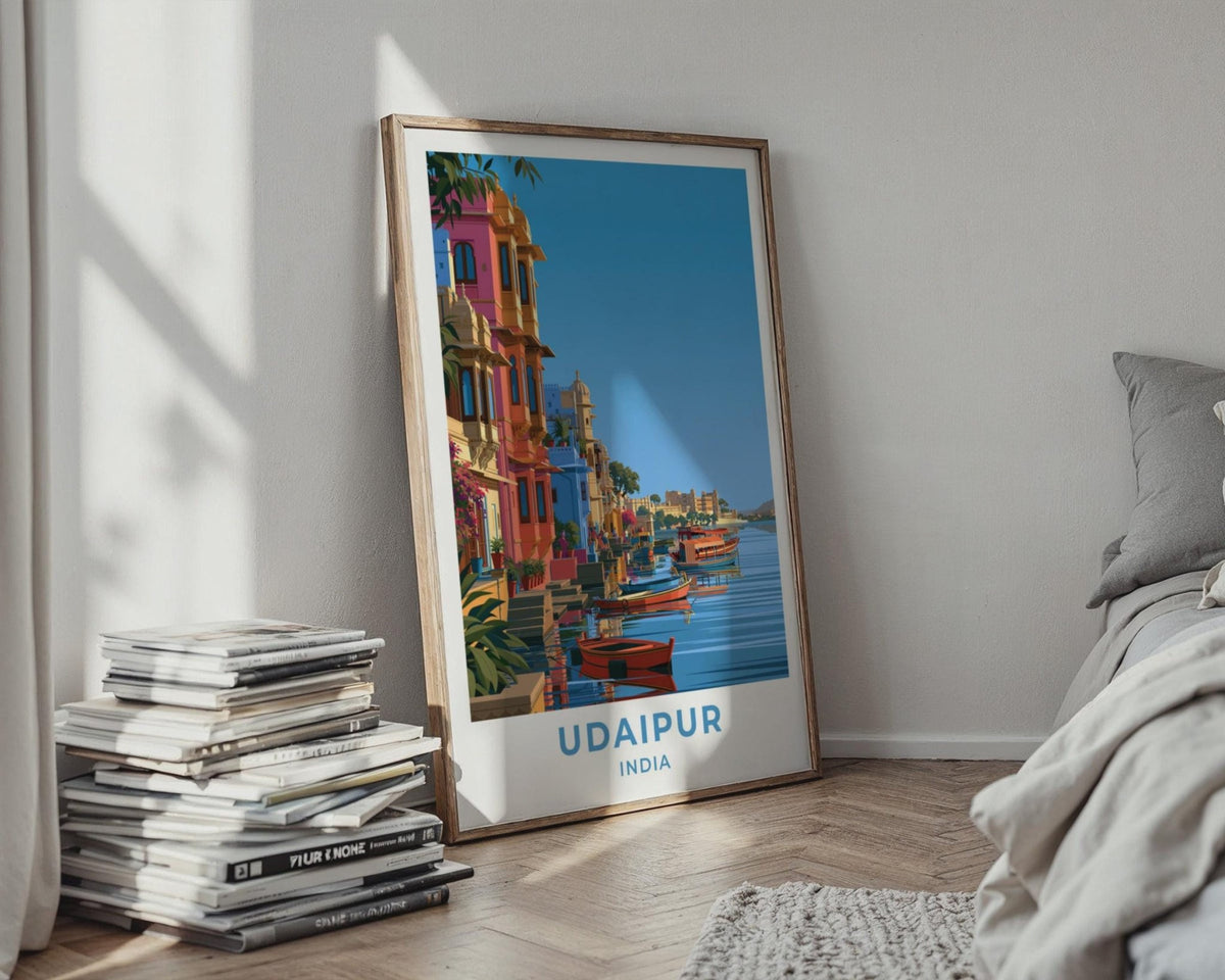 Udaipur Poster - WanderWall