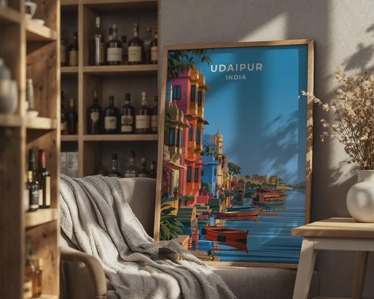 Udaipur Poster - WanderWall