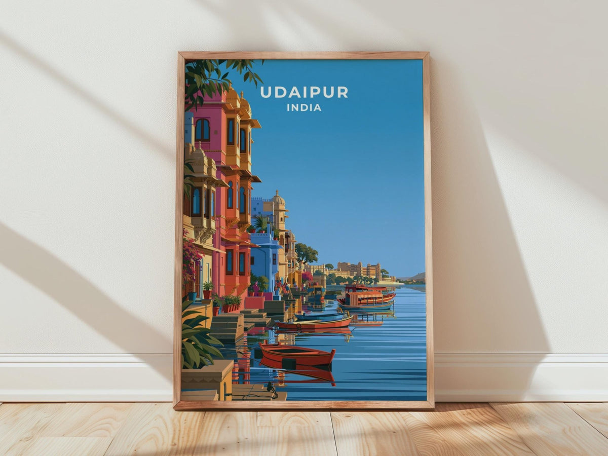 Udaipur Poster - WanderWall