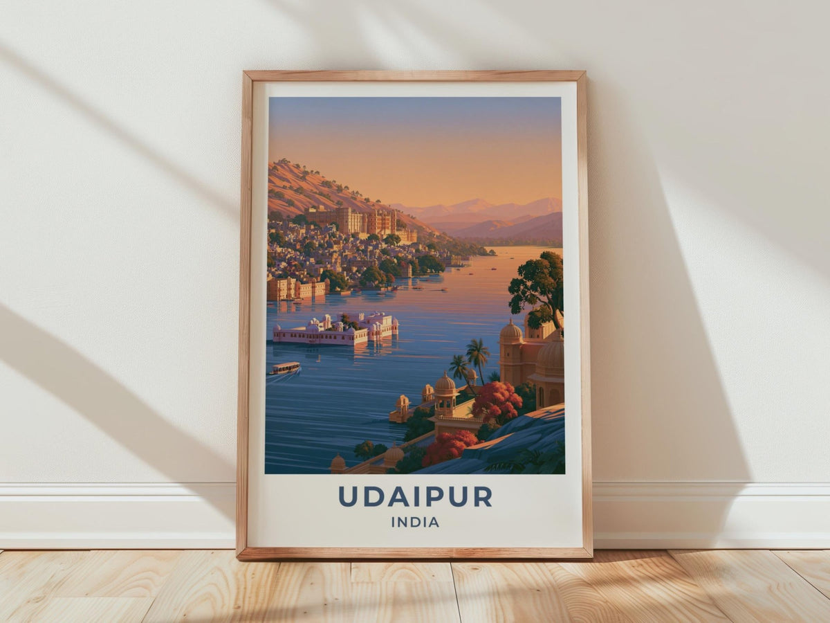 Udaipur Poster - WanderWall