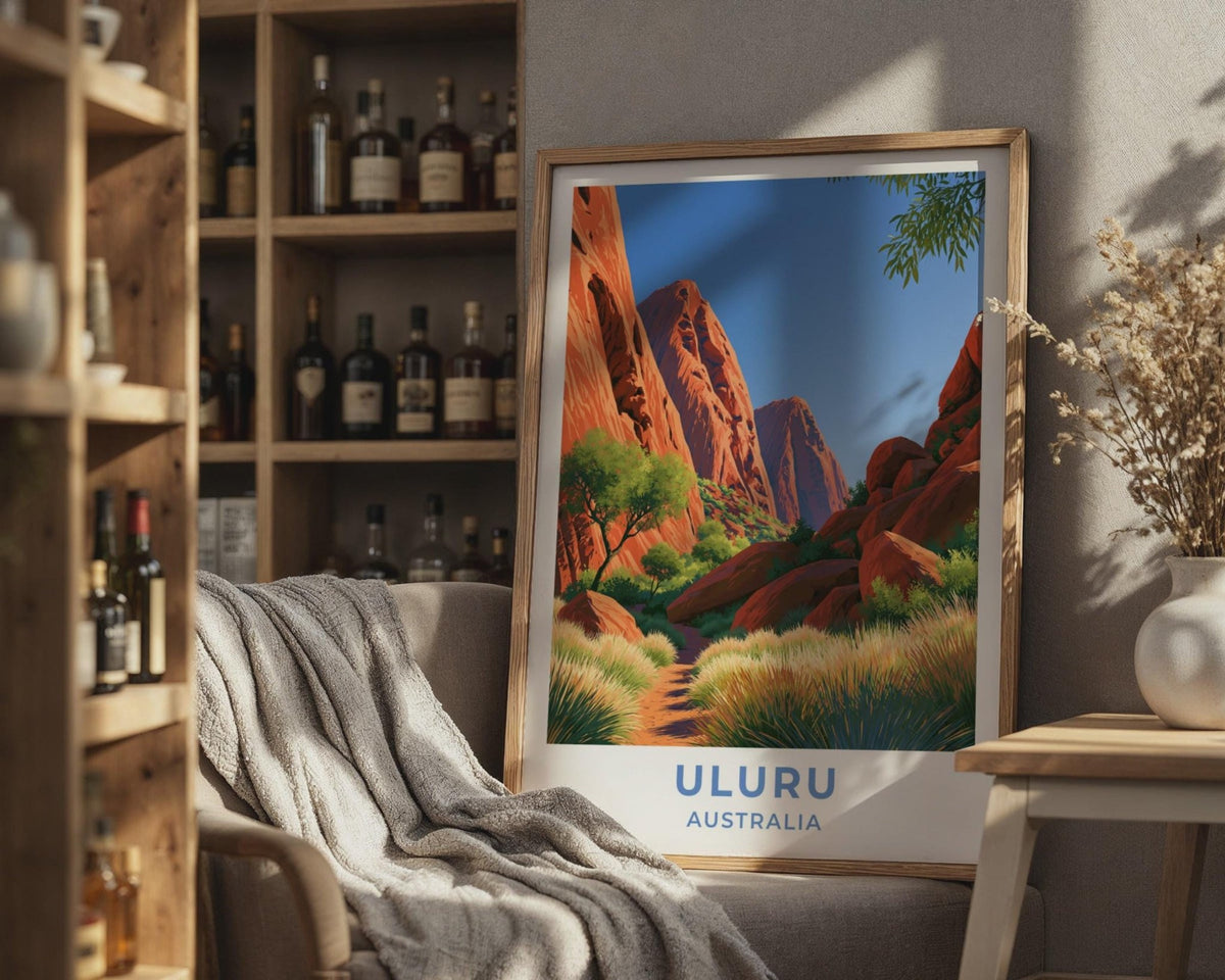 Uluru Poster - WanderWall