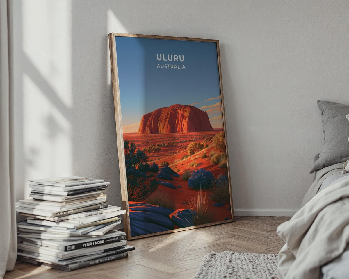Uluru Poster - WanderWall