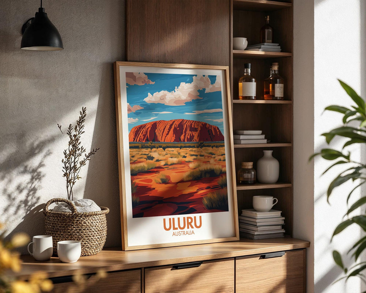 Uluru Poster - WanderWall