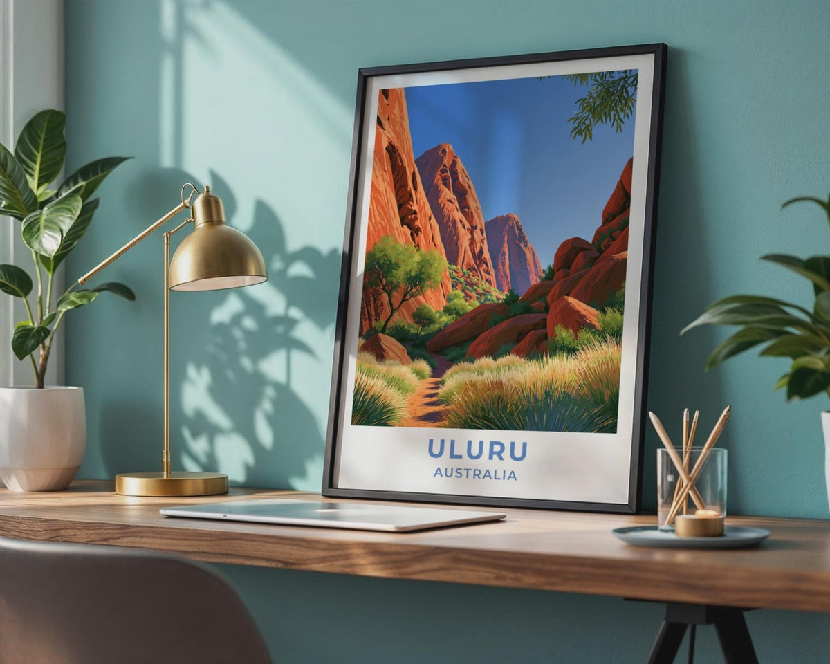 Uluru Poster - WanderWall