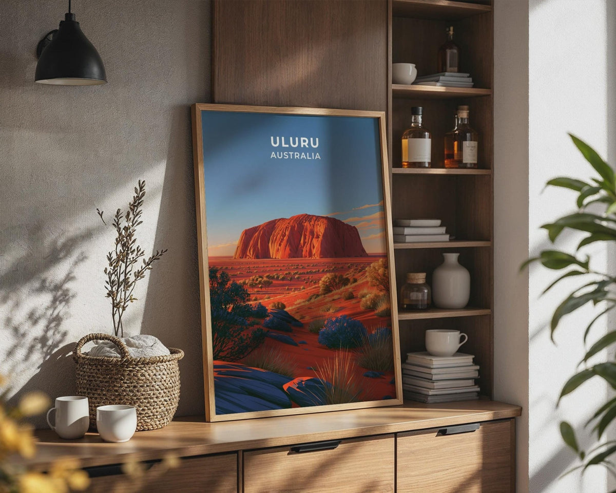 Uluru Poster - WanderWall