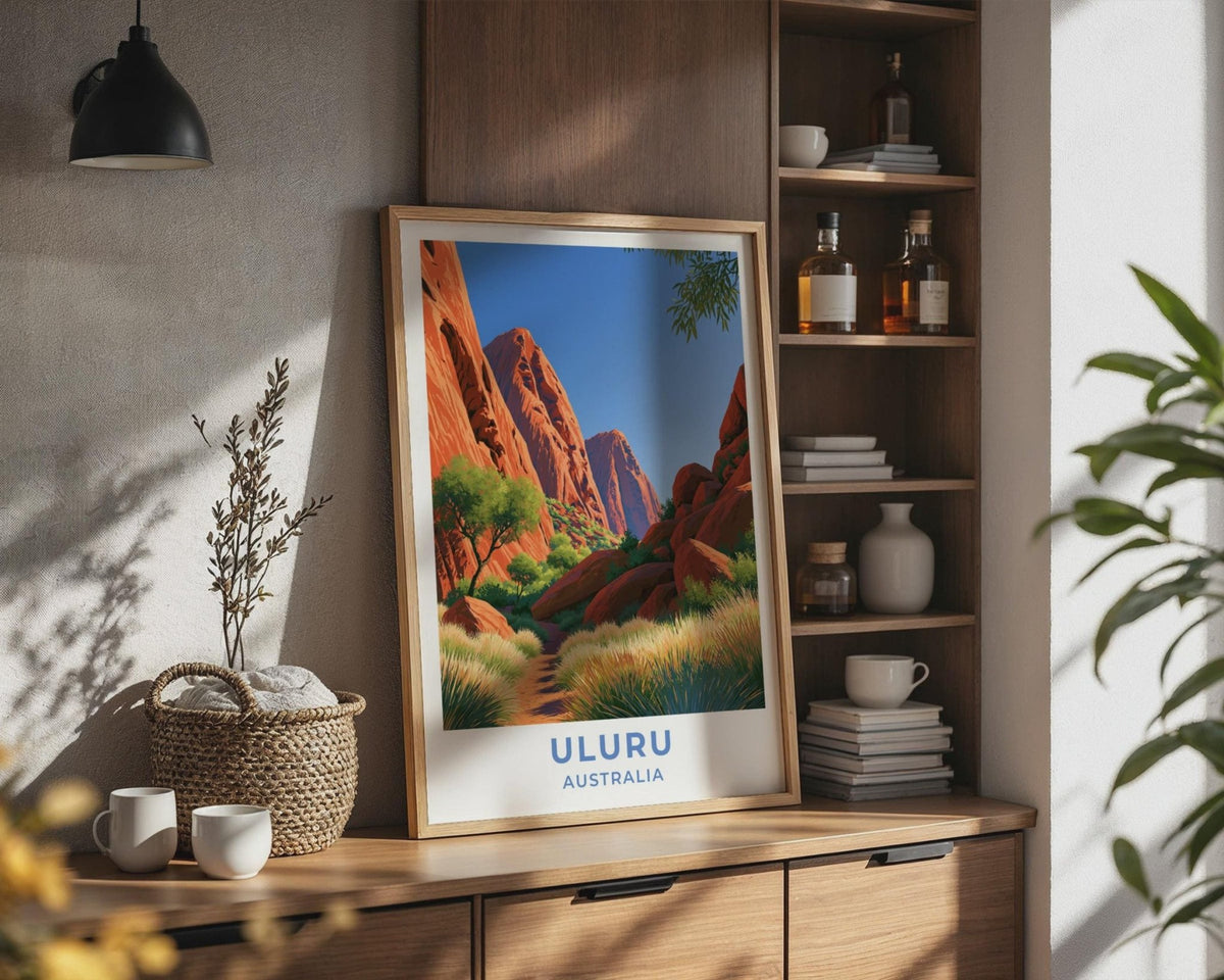 Uluru Poster - WanderWall