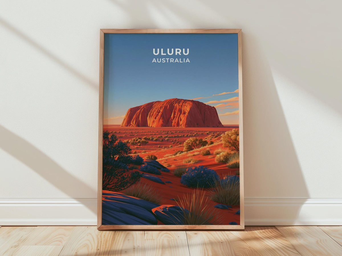 Uluru Poster - WanderWall