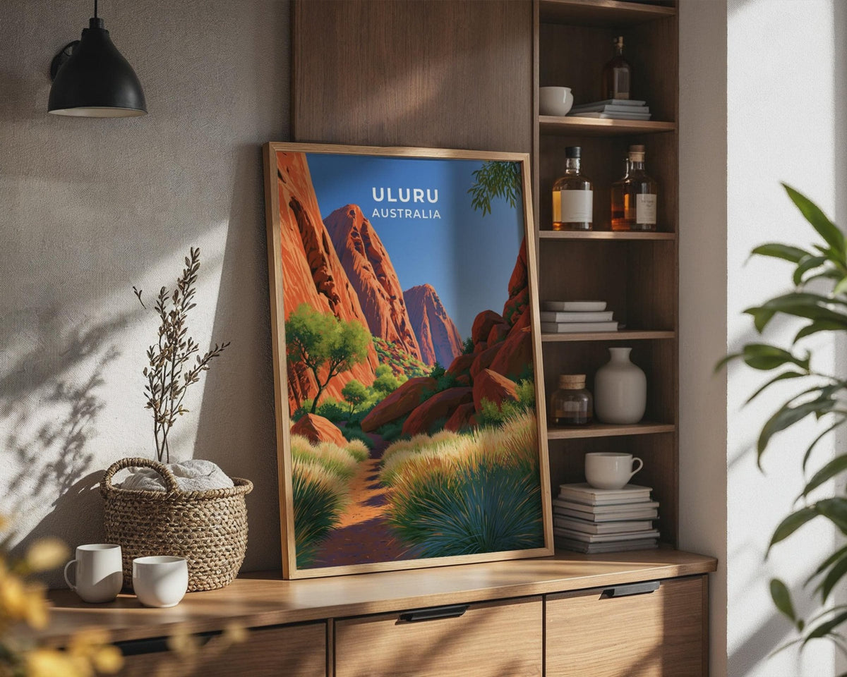 Uluru Poster - WanderWall