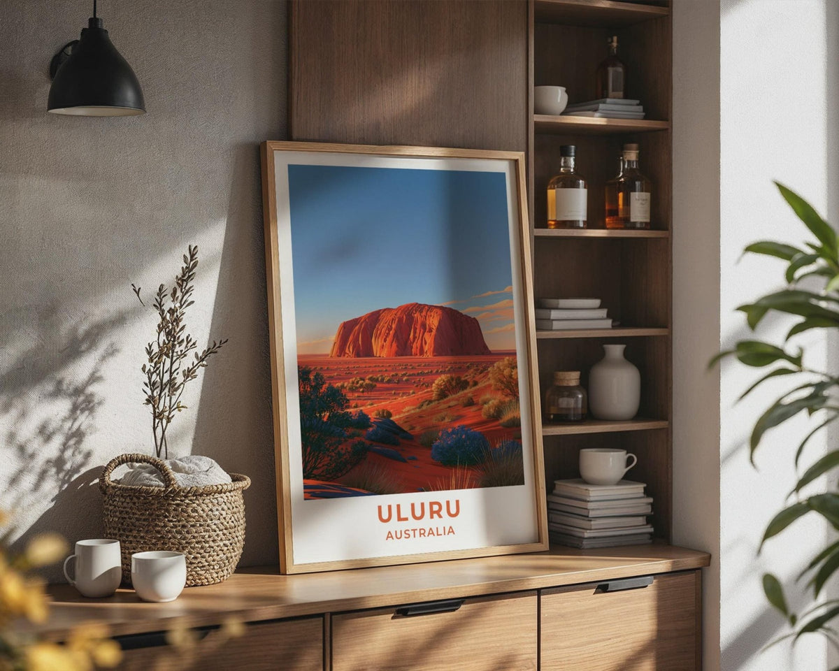 Uluru Poster - WanderWall