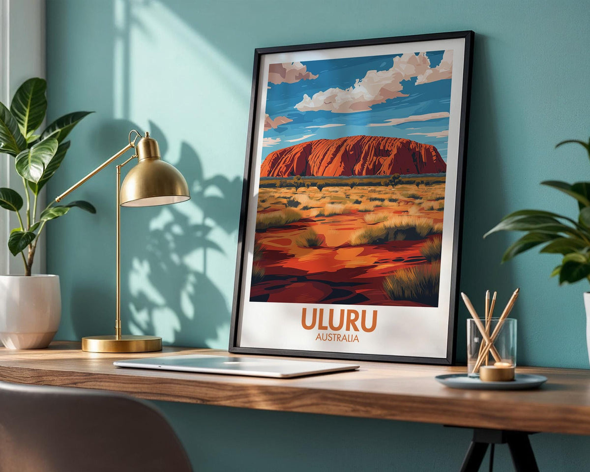 Uluru Poster - WanderWall