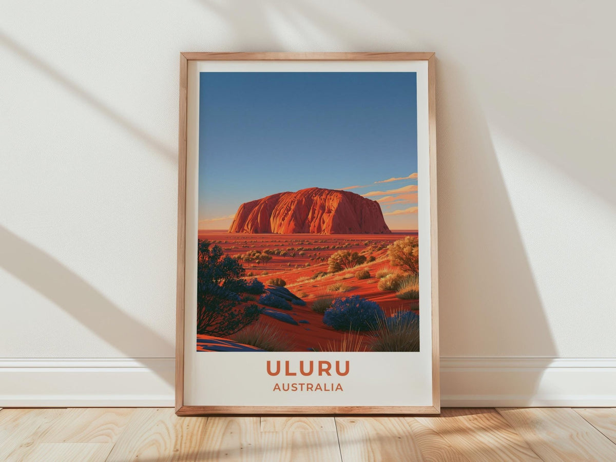 Uluru Poster - WanderWall
