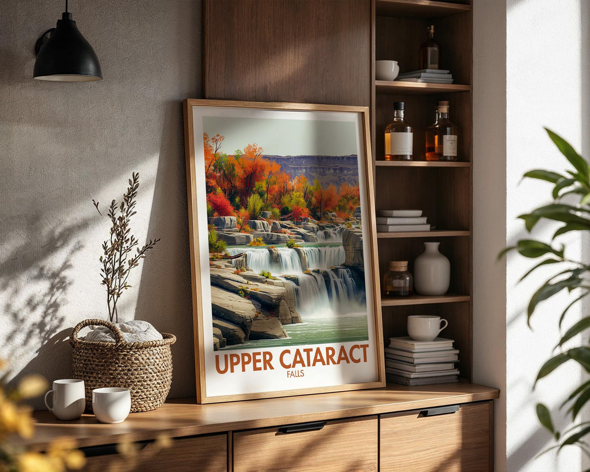 Upper Cataract Falls Poster - WanderWall